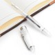 0.38mm/0.5mm Iridium Fine Nib Transparent Fountain Pen With Box Smooth Writting Office School Supply