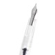 0.38mm/0.5mm Iridium Fine Nib Transparent Fountain Pen With Box Smooth Writting Office School Supply