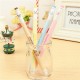 0.5mm Black Ink Erasable Gel Pen Roller Ball Pen Korean Cartoon Happy Smile