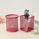 1 Pcs Metal Hollow Pen Pencil Holder Barbed Wire Pen Organizer School Office Supplies