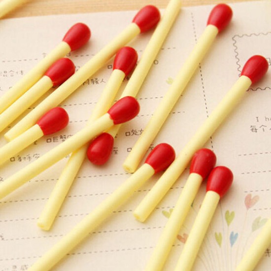 1pcs Match Shape Cute Mini Stick Ballpoint Pen Korean Creative Children Stationery Supplies