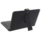 10.1 Inch French Keyboard PU Leather Case Cover With Stand For Tablet