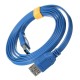 1.5M 5Gbps USB 3.0 Male to Female Extension Flat Cable High Speed For PC Laptop Tablet