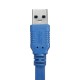 1.5M 5Gbps USB 3.0 Male to Female Extension Flat Cable High Speed For PC Laptop Tablet