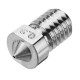 0.3mm/0.4mm/0.6mm/0.8mm/1.0mm Titanium Alloy M6 Thread Nozzle for 3D Printer