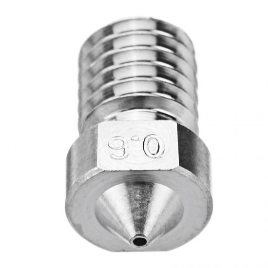 0.3mm/0.4mm/0.6mm/0.8mm/1.0mm Titanium Alloy M6 Thread Nozzle for 3D Printer