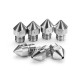 0.3mm/0.4mm/0.6mm/0.8mm/1.0mm/1.2mm/1.5mm MK8 TC4 Titanium Alloy M6 Thread Nozzle For 3D Printer Reprap Makerbot