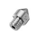 0.3mm/0.4mm/0.6mm/0.8mm/1.0mm/1.2mm/1.5mm MK8 TC4 Titanium Alloy M6 Thread Nozzle For 3D Printer Reprap Makerbot