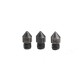 0.4mm/0.6mm/0.8mm 1.75mm Hardened Steel Nozzle for Creality CR-10/Ender3 Anet/Makerbot 3D Printer Part High Temperature Resistance