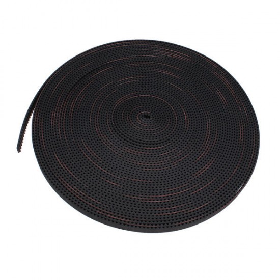 10M 2GT-6mm Rubber Opening Timing Belt S2M GT2 Belt For 3D Printer