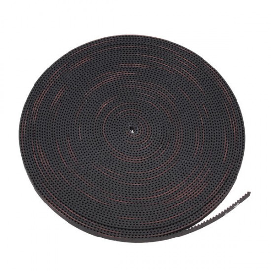 10M 2GT-6mm Rubber Opening Timing Belt S2M GT2 Belt For 3D Printer