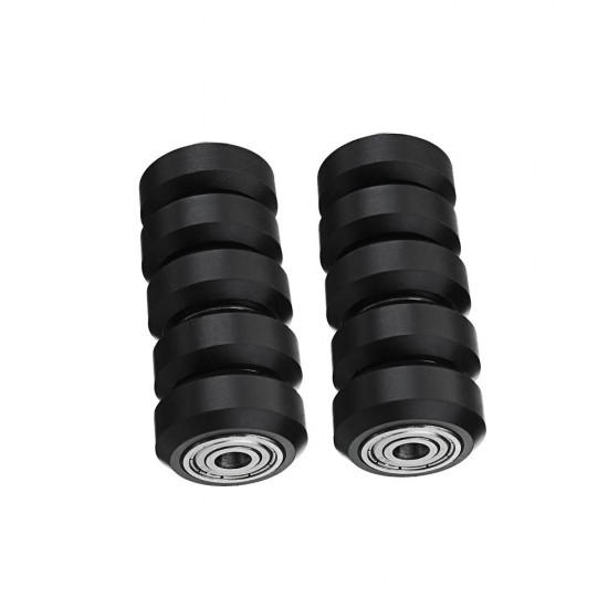 10Pcs/Pack  TEVO® POM Material Big Pulley Wheel with Bearings for V-slot 3D Printer Part