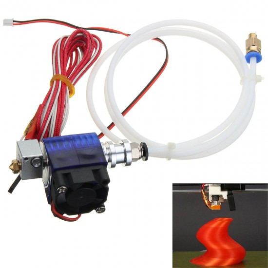 1.75mm 0.4mm Filament Bowden Extruder J-head Hotend For 3D Printer Part