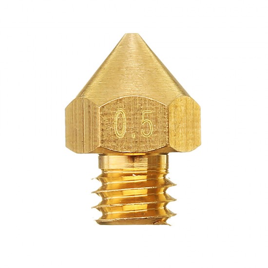 TRONXY® 0.2mm/0.3mm/0.4mm/0.5mm MK8 Copper Extruder Nozzle For 3D Printer Parts