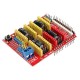 10X Geekcreit® CNC Shield + UNO R3 Board + 4x A4988 Driver Kit With Heat Sink For Arduino 3D Printer