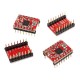 10X Geekcreit® CNC Shield + UNO R3 Board + 4x A4988 Driver Kit With Heat Sink For Arduino 3D Printer