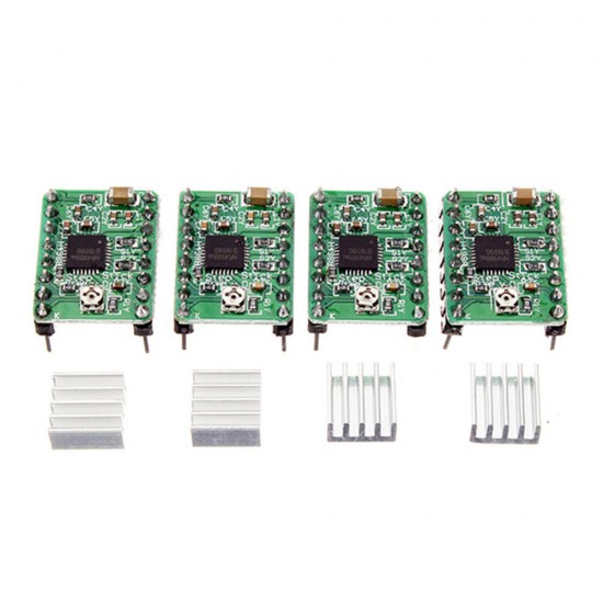 2Pcs CNC Shield V3 Expansion Board + UNO R3 Board Kit With A4988 Step Motor Driver Module For Arduin