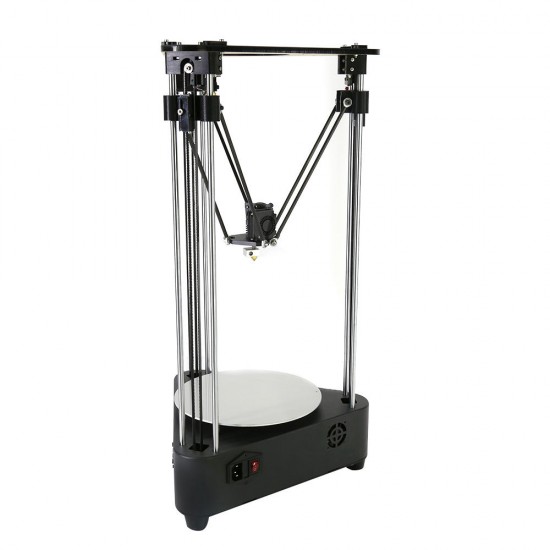 Anet® A4 Delta Diy 3D Printer Kit Metal Triangular Structure Support Remote Feeding 200*210mm Printing Size With 8GB SD Card