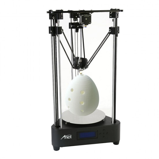Anet® A4 Delta Diy 3D Printer Kit Metal Triangular Structure Support Remote Feeding 200*210mm Printing Size With 8GB SD Card Anet® A4 Delta Diy 3D Printer Kit Metal Triangular Structure Support Remote Feeding 200*210mm Printing Size With 8GB SD Card