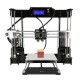 Anet® A8-M DIY Upgrated 3D Printer Kit Dual Extruder Support Dual-Color Printing Abnormal Heating Protection 220*220*240mm Printing Size
