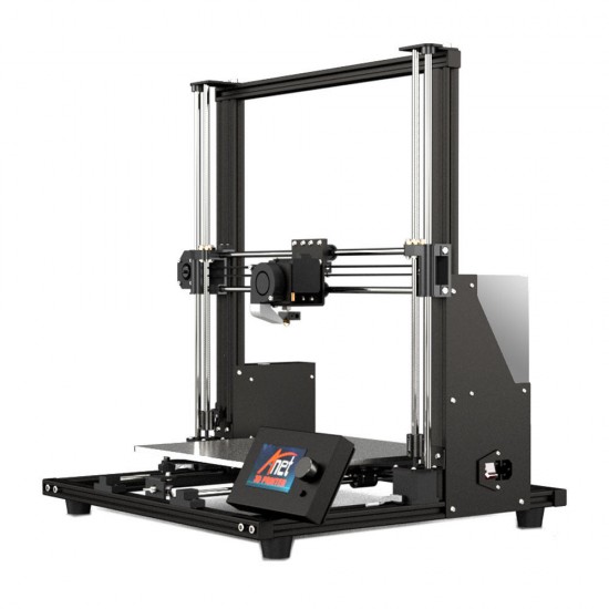 Anet® A8 Plus DIY 3D Printer Kit 300*300*350mm Printing Size With Magnetic Movable Screen/Dual Z-axis Support Belt Adjustment