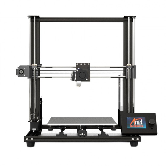 Anet® A8 Plus DIY 3D Printer Kit 300*300*350mm Printing Size With Magnetic Movable Screen/Dual Z-axis Support Belt Adjustment