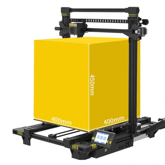 Anycubic® Chiron 3D Printer 400*400*450mm Printing Size With Matrix Automatic Leveling/Ultrabase Pro Hotbed/Power Resume/Filament Sensor/Dual Z-axis/TFT Touch Screen/Modular Design Anycubic® Chiron 3D Printer 400*400*450mm Printing Size With Matrix Automatic Leveling/Ultrabase Pro Hotbed/Power Resume/Filament Sensor/Dual Z-axis/TFT Touch Screen/Modular Design
