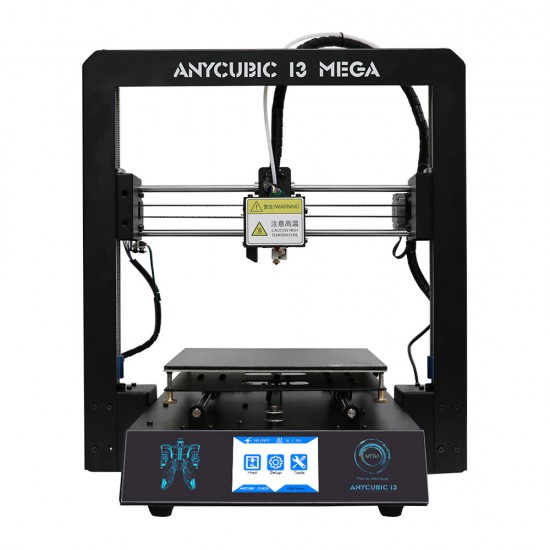 Anycubic® I3 Mega DIY 3D Printer Support Power Resume With Filament Sensor 210x210x205mm Printing Size 1.75mm 0.4mm Nozzle Anycubic® I3 Mega DIY 3D Printer Support Power Resume With Filament Sensor 210x210x205mm Printing Size 1.75mm 0.4mm Nozzle