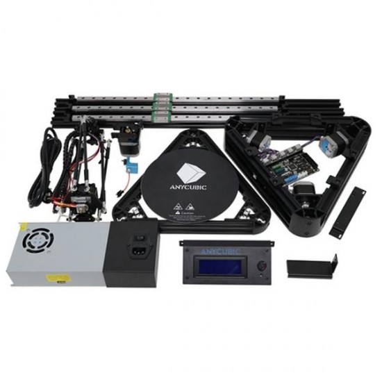 Anycubic® Linear Guide Plus 3D Printer With Auto-Leveling Dual Cooling Fans 230mm*300mm Printing Size 1.75mm 0.4mm Nozzle