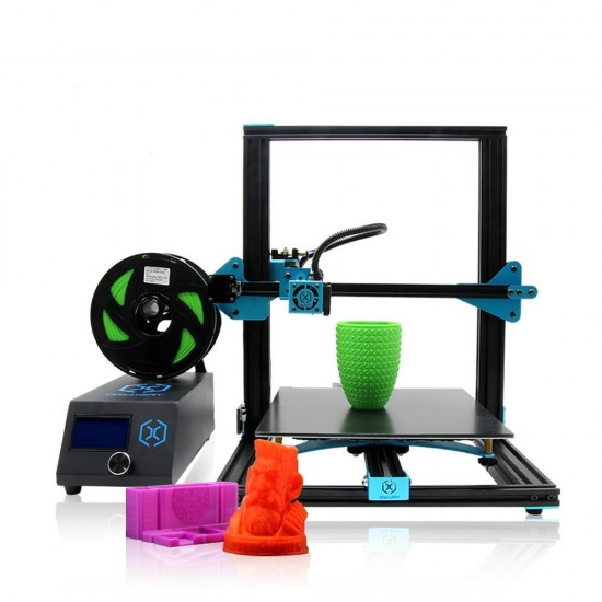 Artillery® AL-4 FDM Full Metal 3D Printer 300*300*300mm Printing Size Support Off-line Pinting/With Aviation Quick Connector/With Crystal Lattice Printing Platform 1.75mm 0.4mm Nozzle