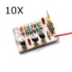 10Pcs 3-12V GSM Mobile Phone Signal Flashlight DIY Kit Electronic Circuit Training Suite