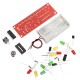 10Pcs CD4017 Light Water Voice Control Water Lamp Electronic DIY Kit