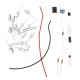 10pcs DIY 555 Flashing Signal Light Kit Flashing Speed Adjustable