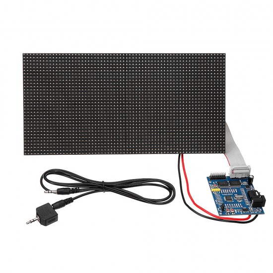 32X64 Assembled Colorful Music Spectrum LED Light Display Dot Matrix Board 32X64 Assembled Colorful Music Spectrum LED Light Display Dot Matrix Board
