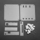 Acrylic Transparent Case Housing For JYETech 13805K DSO138mini DIY Digital Oscilloscope Module Kit Acrylic Transparent Case Housing For JYETech 13805K DSO138mini DIY Digital Oscilloscope Module Kit