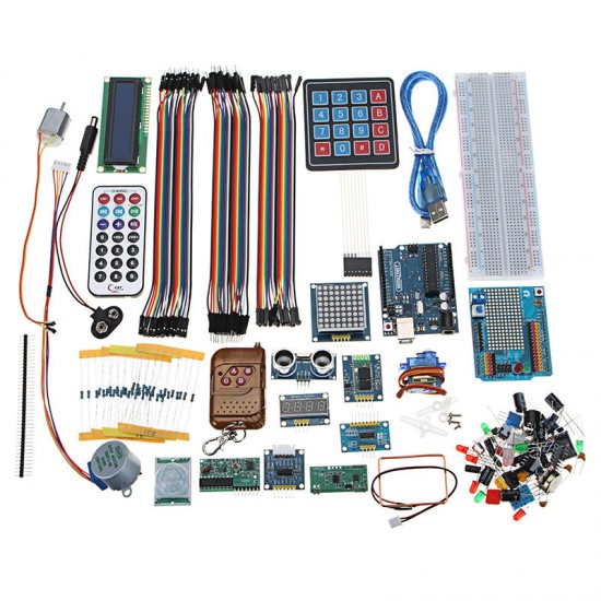 Geekcreit® Deluxe UNO R3 Basic Learning Module Kit Starter Kits For Arduino Geekcreit® Deluxe UNO R3 Basic Learning Module Kit Starter Kits For Arduino