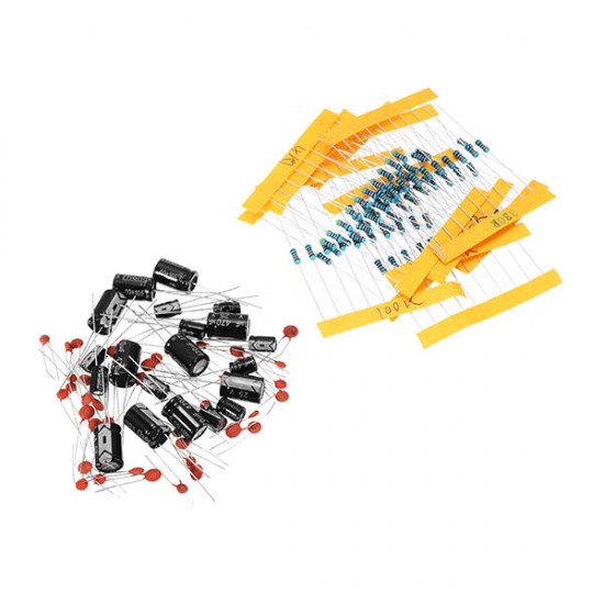 KS Starter Learning Set DIY Electronic Kit For Arduino Resistor / LED / Capacitor / Jumper Wires / Breadboard / Potentiometer / Buzzer / Switch / 40 Pin Header KS Starter Learning Set DIY Electronic Kit For Arduino Resistor / LED / Capacitor / Jumper Wires / Breadboard / Potentiometer / Buzzer / Switch / 40 Pin Header