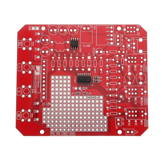 Original JYETech 13805K DSO138mini DIY Digital Oscilloscope Kit SMD Pre-soldered 200KHz 3.5V-6V DC With Case Original JYETech 13805K DSO138mini DIY Digital Oscilloscope Kit SMD Pre-soldered 200KHz 3.5V-6V DC With Case
