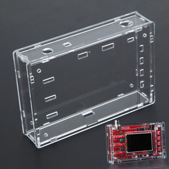 Transparent Acrylic Sheet Housing Module Case For DSO138 Oscilloscope Transparent Acrylic Sheet Housing Module Case For DSO138 Oscilloscope