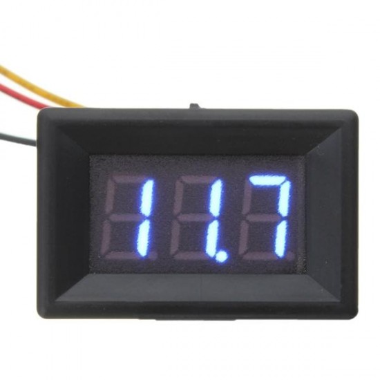 0.36 Inch DC 0-30V 3 Wire Voltmeter LED Volt Tester Digital Display Panel