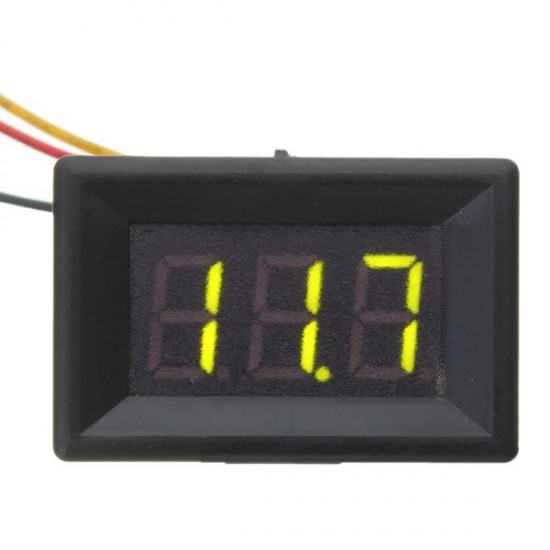 0.36 Inch DC 0-30V 3 Wire Voltmeter LED Volt Tester Digital Display Panel