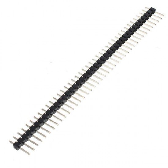 10 Pcs 40 Pin 2.54mm Single Row Male Pin Header Strip For Arduino