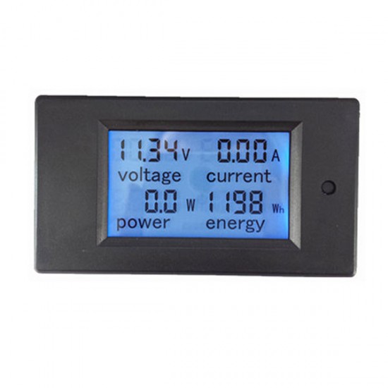 100A DC Multifunction Digital Power Meter Energy Monitor Module Voltmeter Ammeter With External 100A Shunt