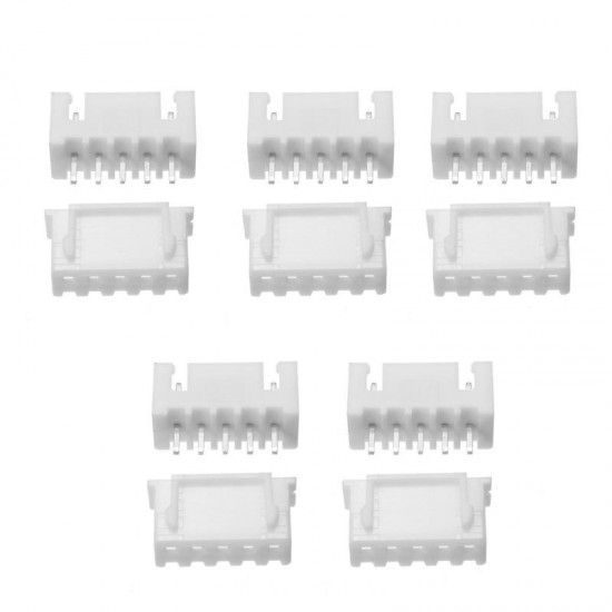 100Pcs Mix Kit XH 2.54 2P 3P 4P 5P 6P Connector Leads Header Housing Pin Header Terminal