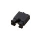 100pcs 2.54mm Jumper Cap Short Circuit Cap Pin Connection Block