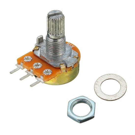 10pcs 10K Ohm Potentiometer Single Linear