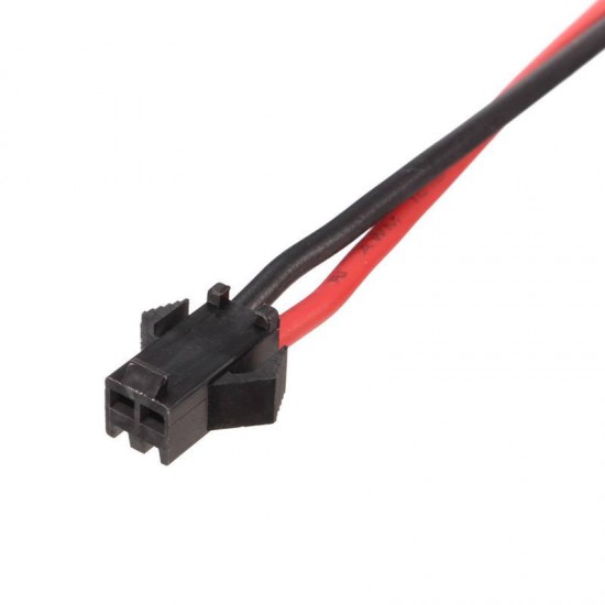 12cm Long JST SM 2Pins Plug Male To Female Wire Connector