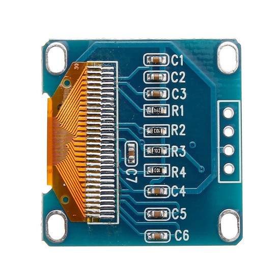 0.96 Inch 4Pin Blue Yellow IIC I2C OLED Display Module For Arduino
