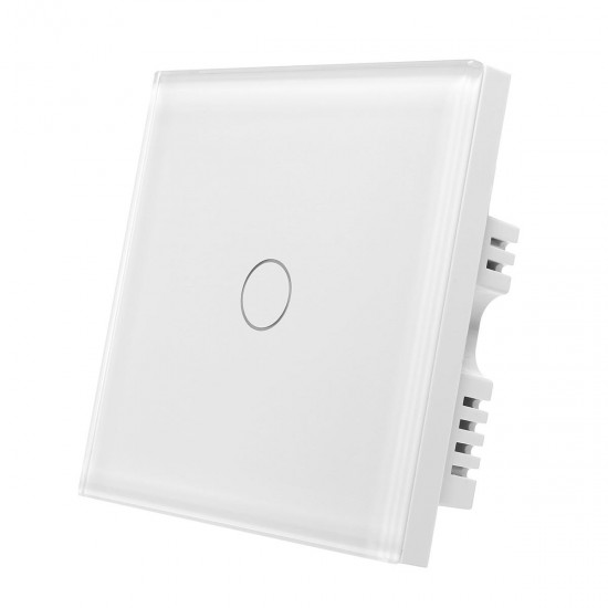 1 Gang 1 WIFI Smart Light Touch Remote Control Wall Switch For Amazon Alexa 1 Gang 1 WIFI Smart Light Touch Remote Control Wall Switch For Amazon Alexa