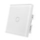 1 Gang 1 WIFI Smart Light Touch Remote Control Wall Switch For Amazon Alexa 1 Gang 1 WIFI Smart Light Touch Remote Control Wall Switch For Amazon Alexa